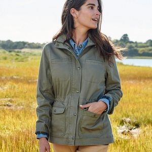 L.L. Bean, Women’s Classic Utility Jacket, Olive Green, Size Small